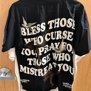 Elysium Athletic Black Graphic T-Shirt